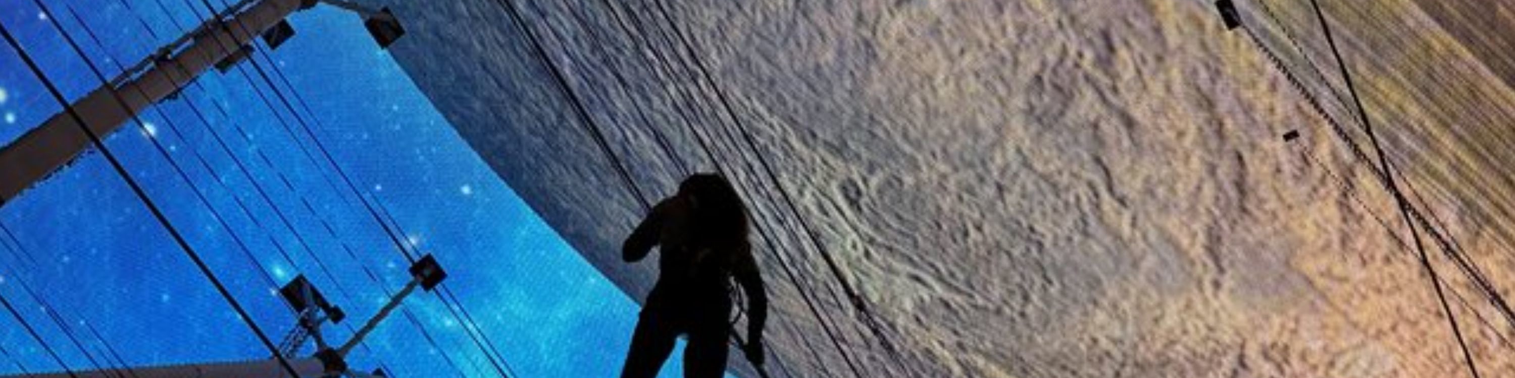 Watch stunning light shows illuminate the sky at Viva Vision every night