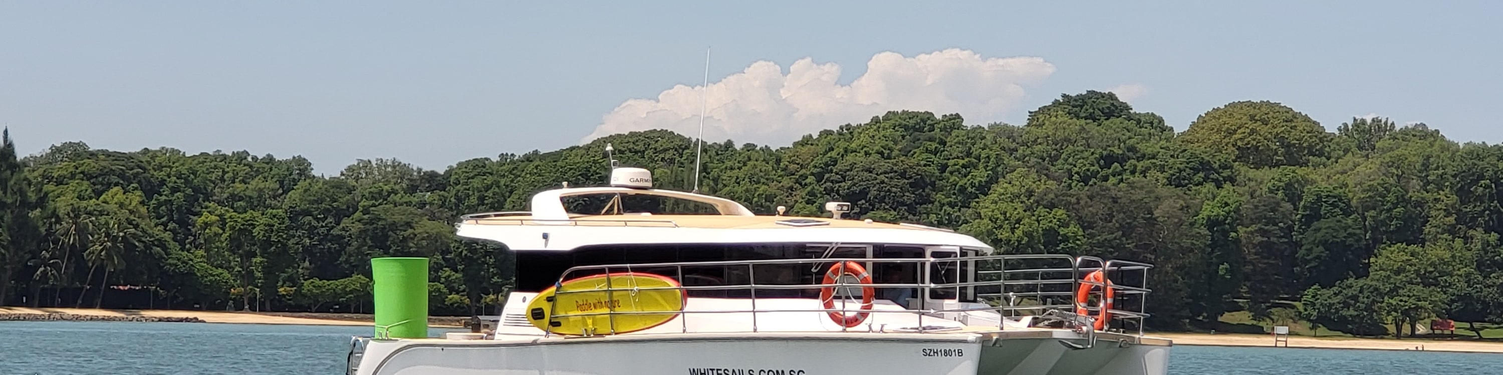 新加坡私人遊艇包船體驗（White Sails 提供）