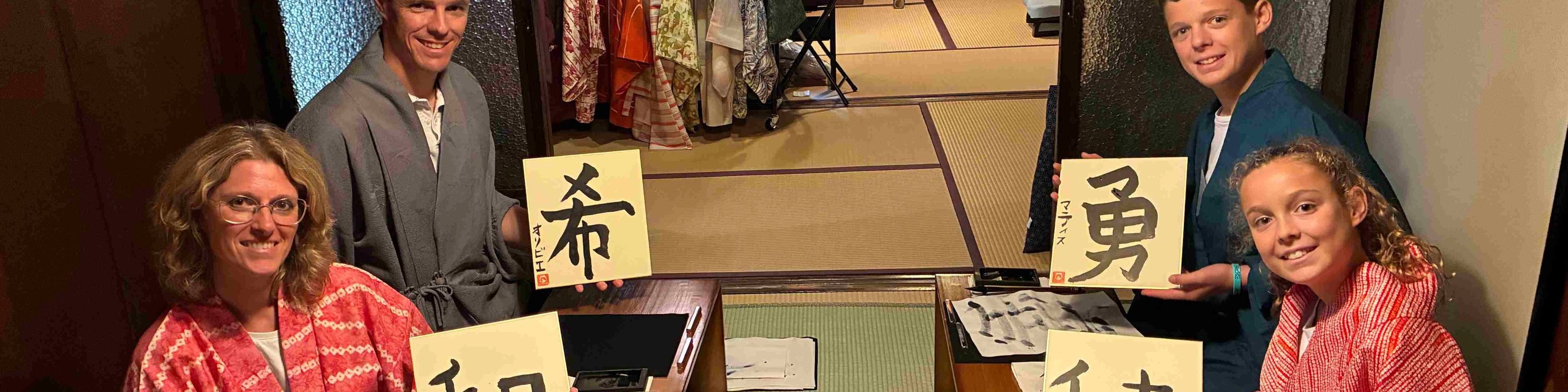 Authentic Tea Ceremony, Calligraphy in Kyoto with River View - Thumbnail 16