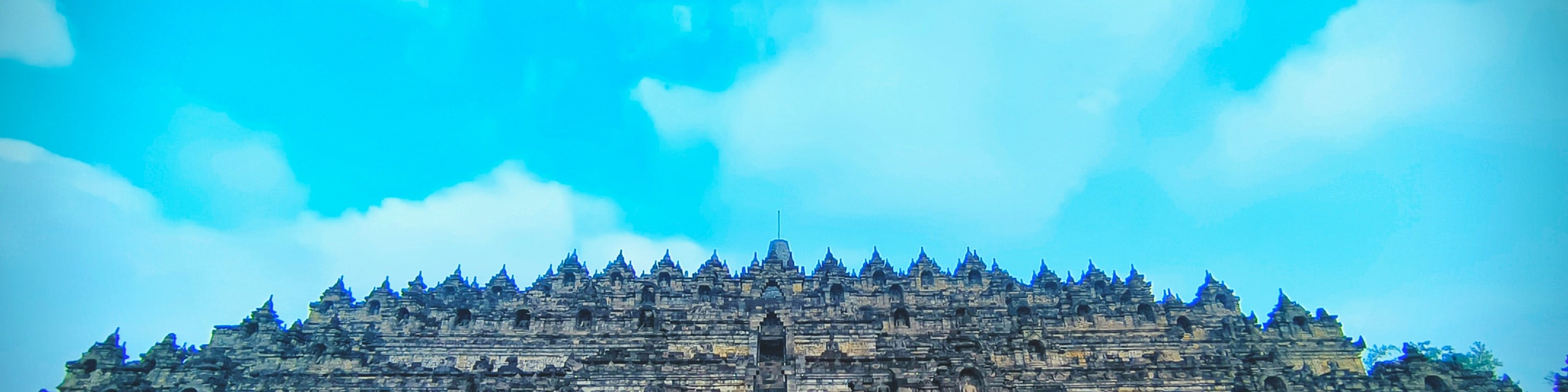borobudur temple view