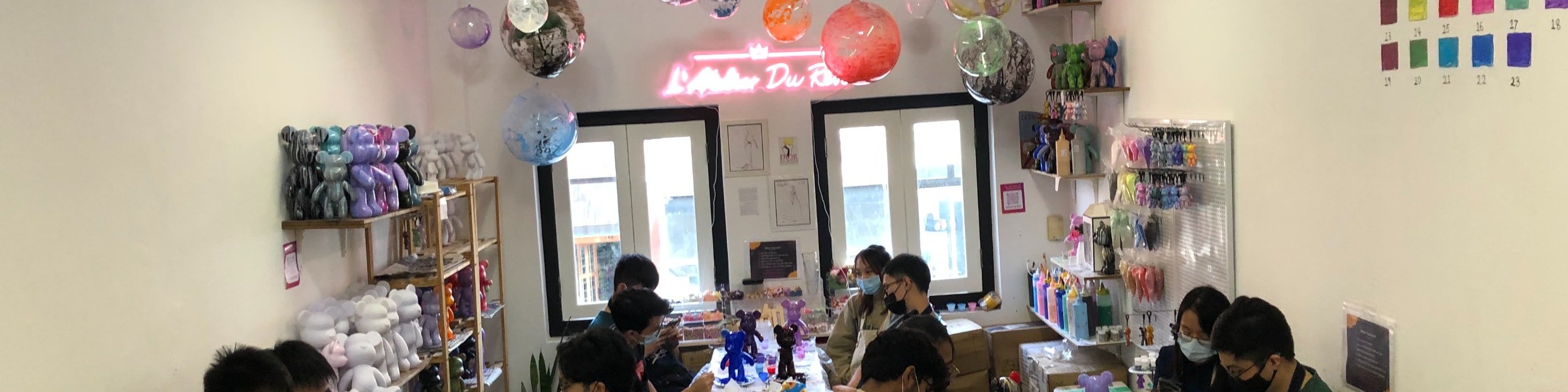 招牌流體暴力熊製作 - 新加坡L'Atelier Du Reve