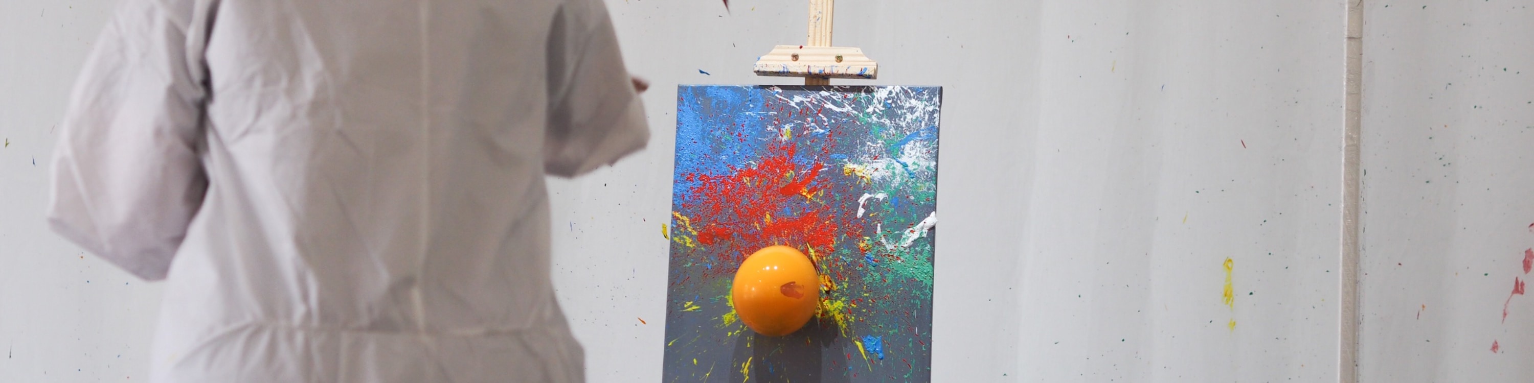 Balloon Splatter Art at Loft Johor Bahru