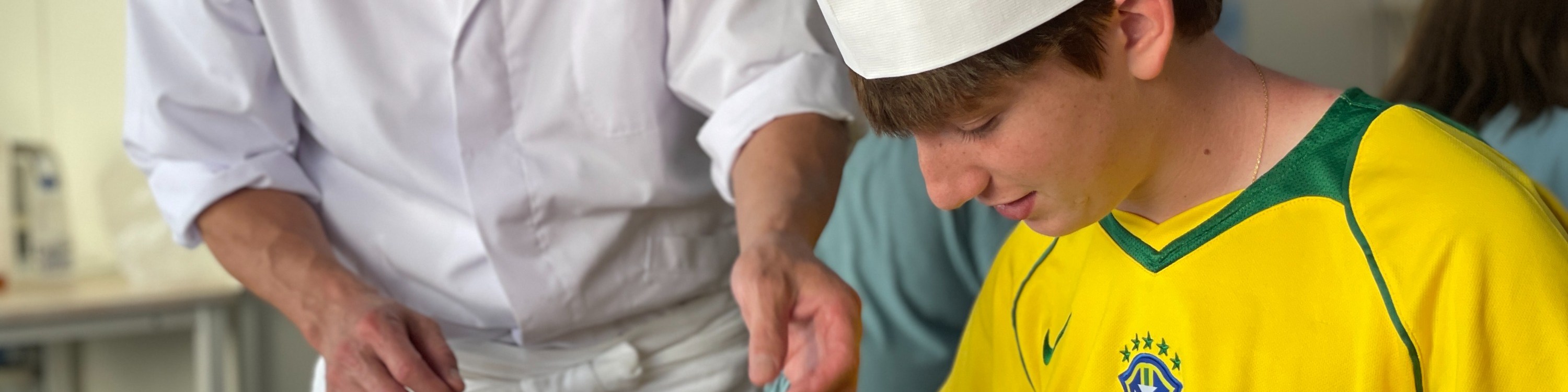 A friendly sushi chef will teach you how to make sushi.