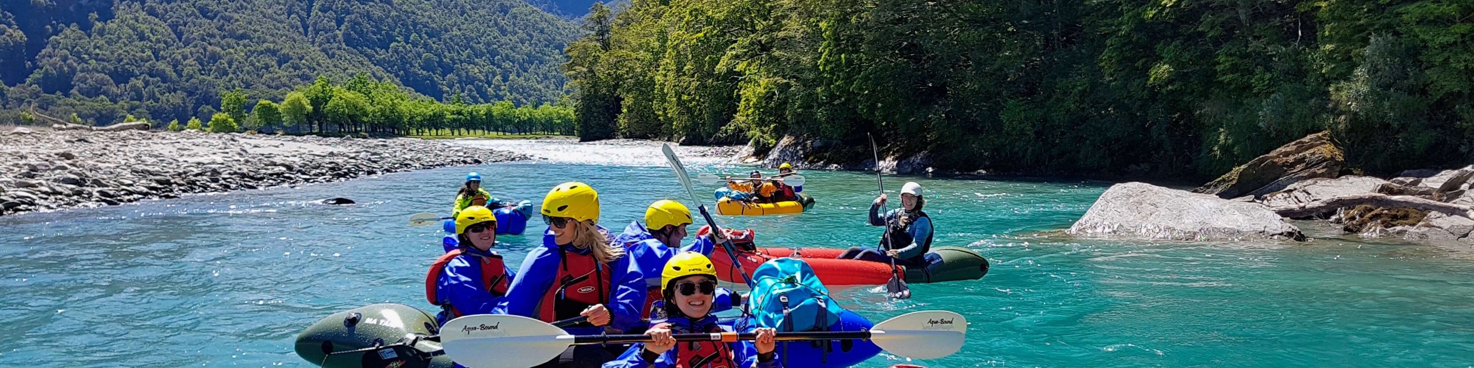 瓦納卡 Packraft 充氣船體驗