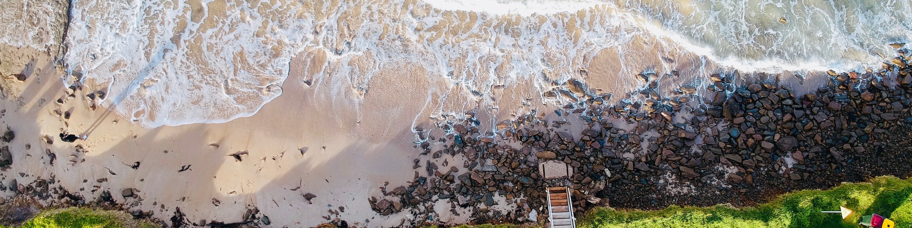 the beach