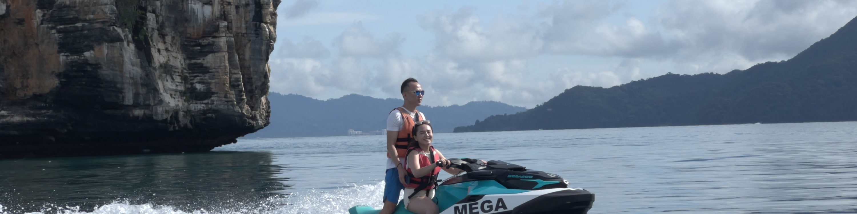 蘭卡威水上摩托車環島之旅（Mega Water Sports提供）