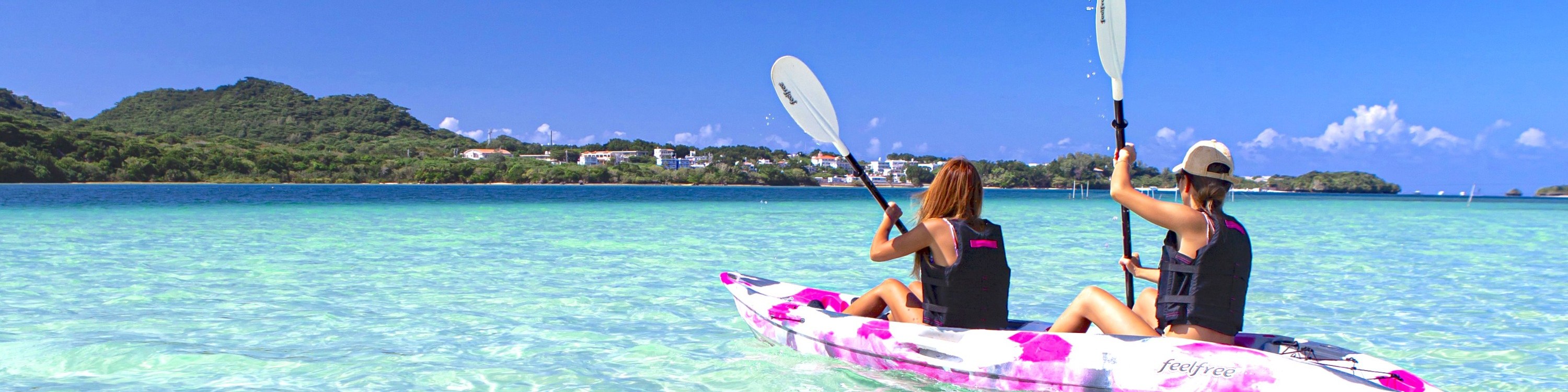 Ishigaki Island/1 day Kabira Bay SUP/Canoe & Blue Cave Snorkeling Experience (Okinawa)
