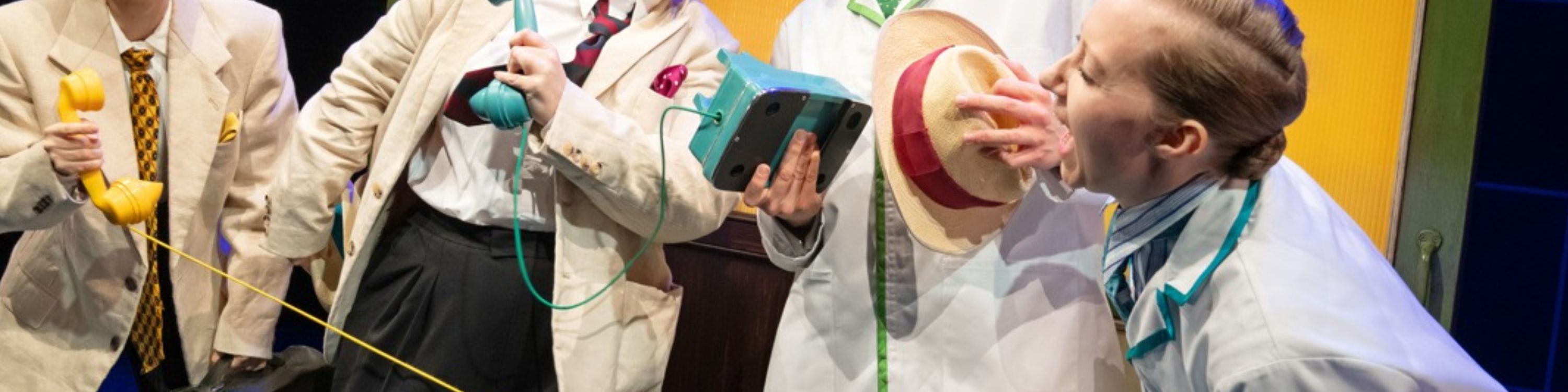 Vintage costumes, clever lyrics, and unforgettable performances light up the Broadway stage