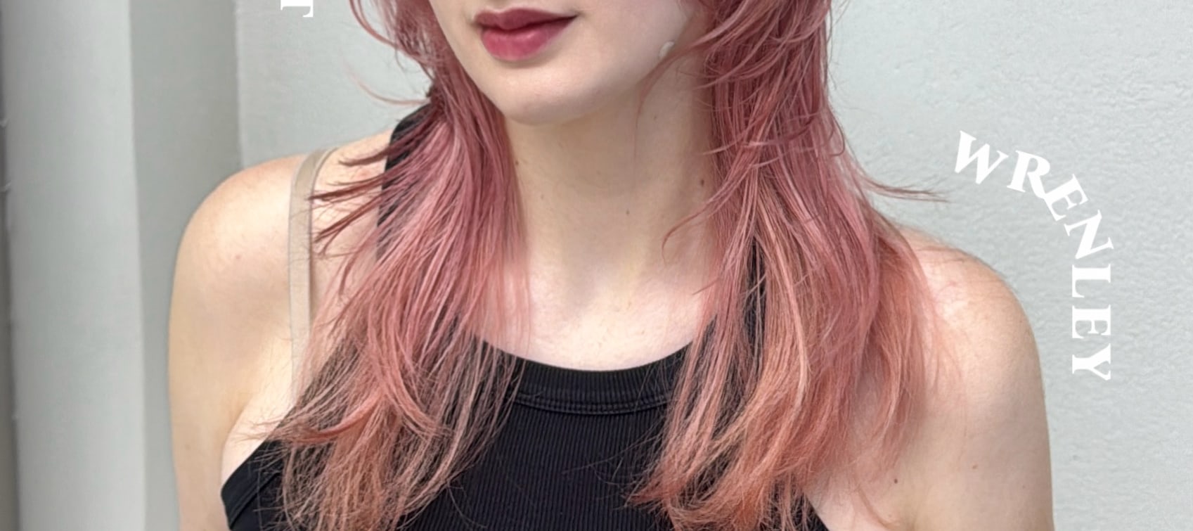 K-Beauty 韓系個人造型體驗 — 真實粉紅狼剪