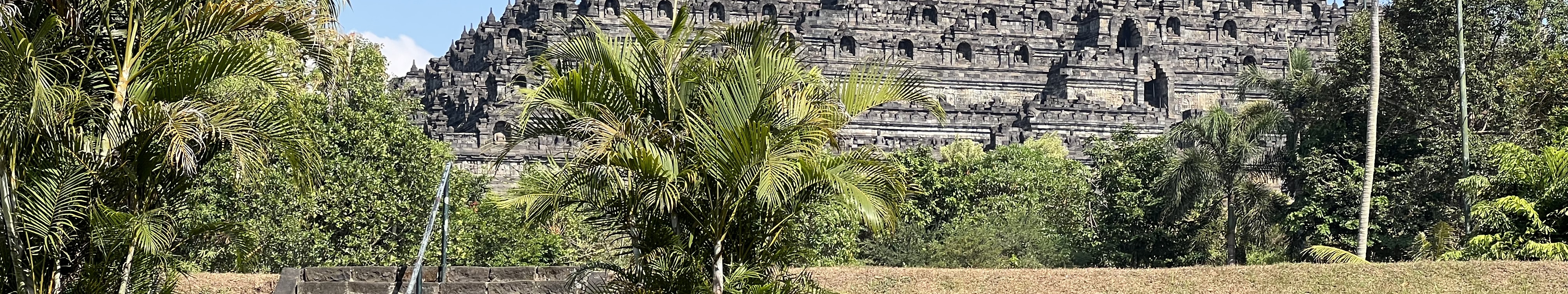 borobudur temple yard