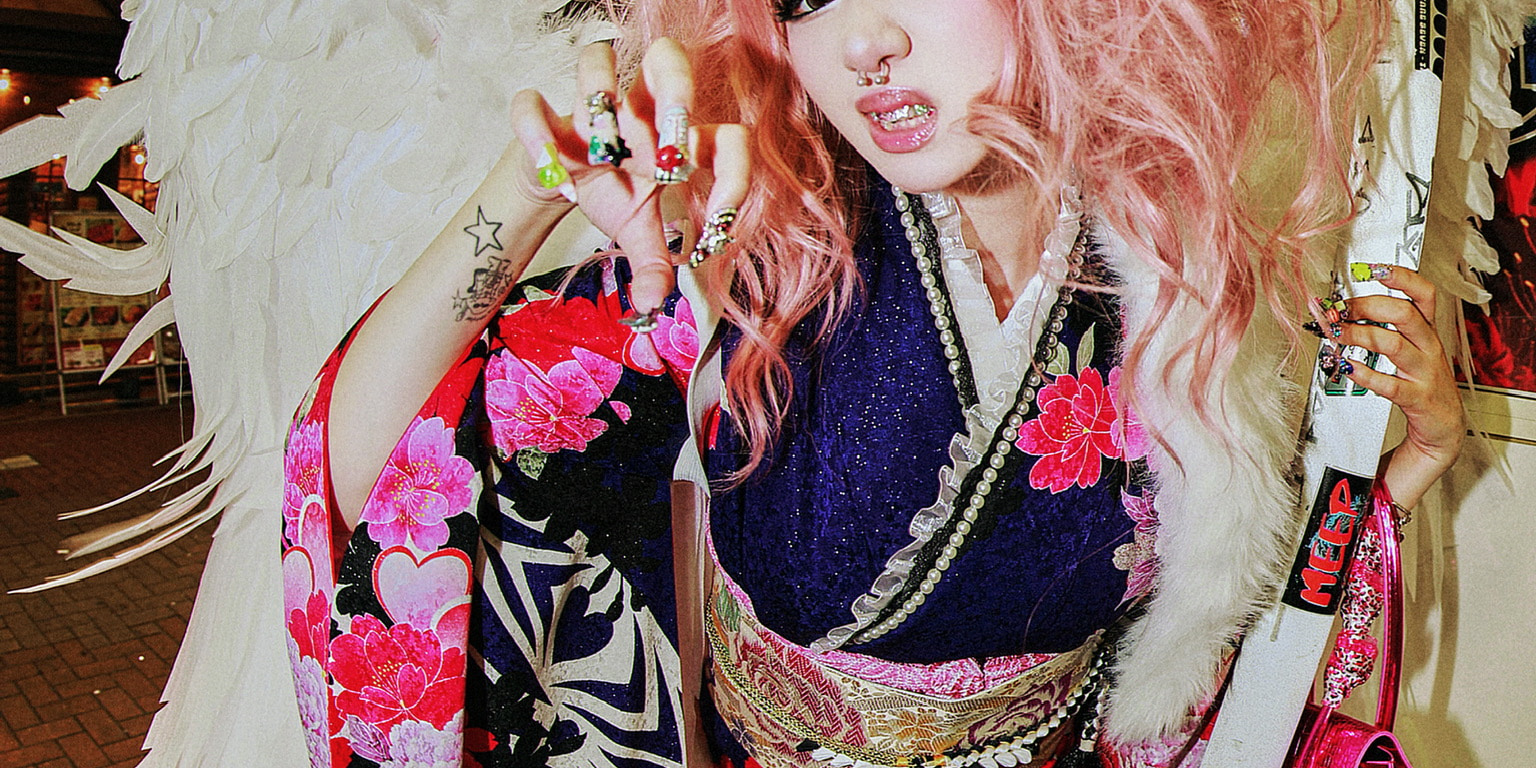 Tokyo: ppのGal Club Kimono Gal Makeover & Photoshoot in Shibuya - Thumbnail 110
