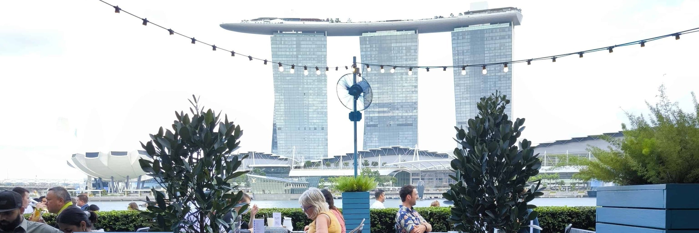 Dining along the Singapore River