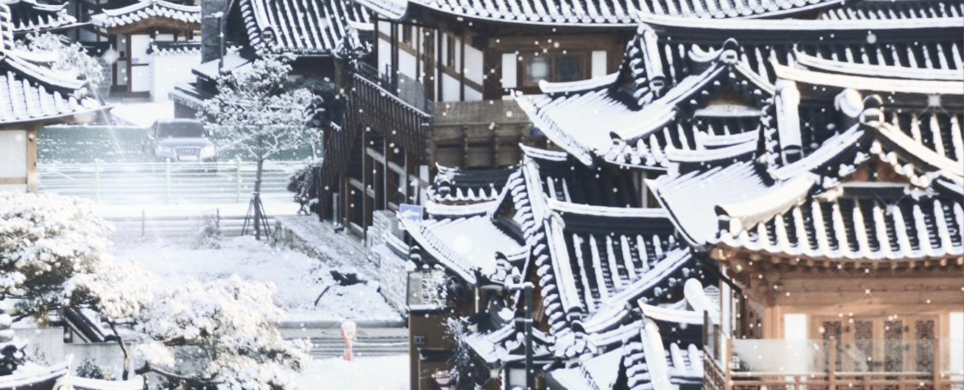 在冬季，您可以在白雪皚皚的傳統村莊中享受特別的時刻。