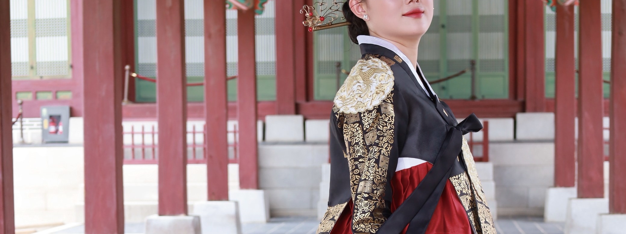 Hanbok Rental with Hairstyling & Accessories at Hanbokgirls - Thumbnail 120