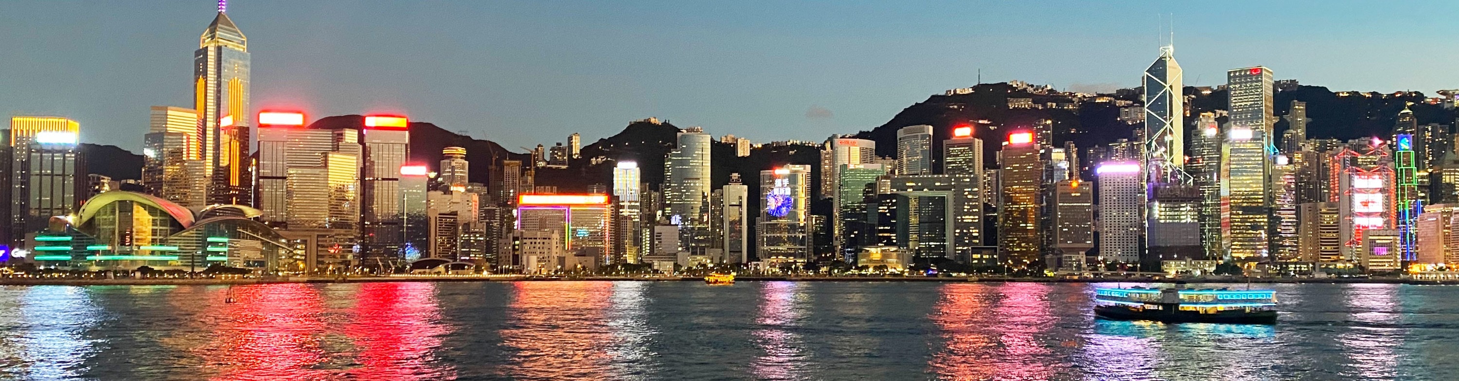 維多利亞港夜景 維多利亞港夜景