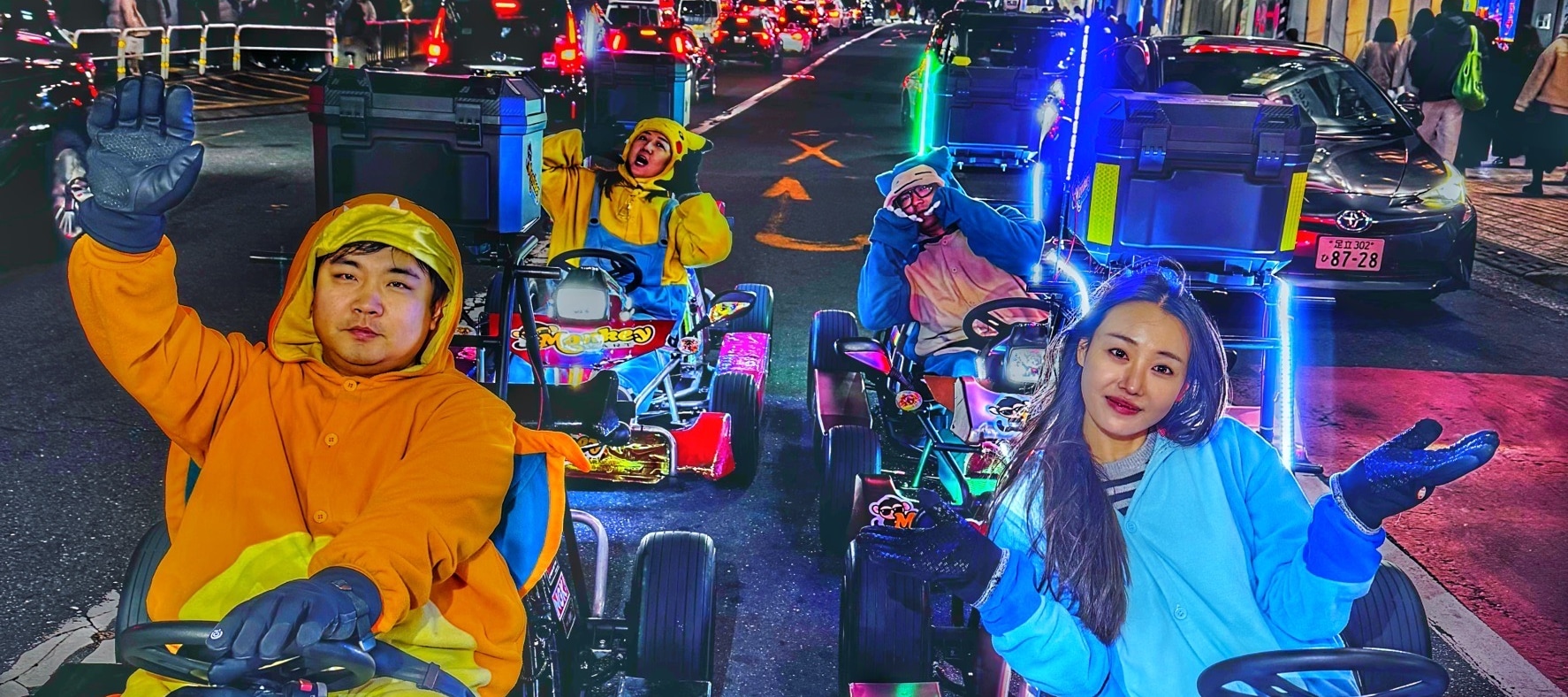 澀谷 2 號店小團體卡丁車體驗