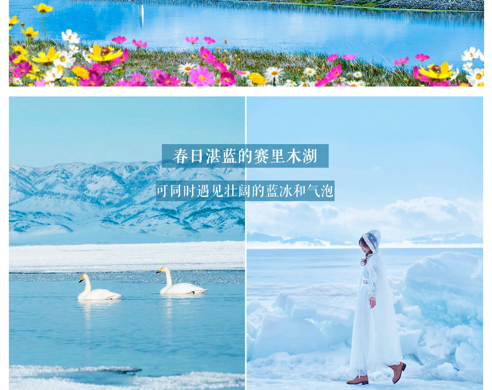 新疆伊犁杏花私家6日（克魯格野奢營地+那拉提度假農莊+360°潮剋星空玻璃屋+吐爾根杏花村+賽里木湖環湖+圍爐煮茶+喀贊其+烏進伊出）