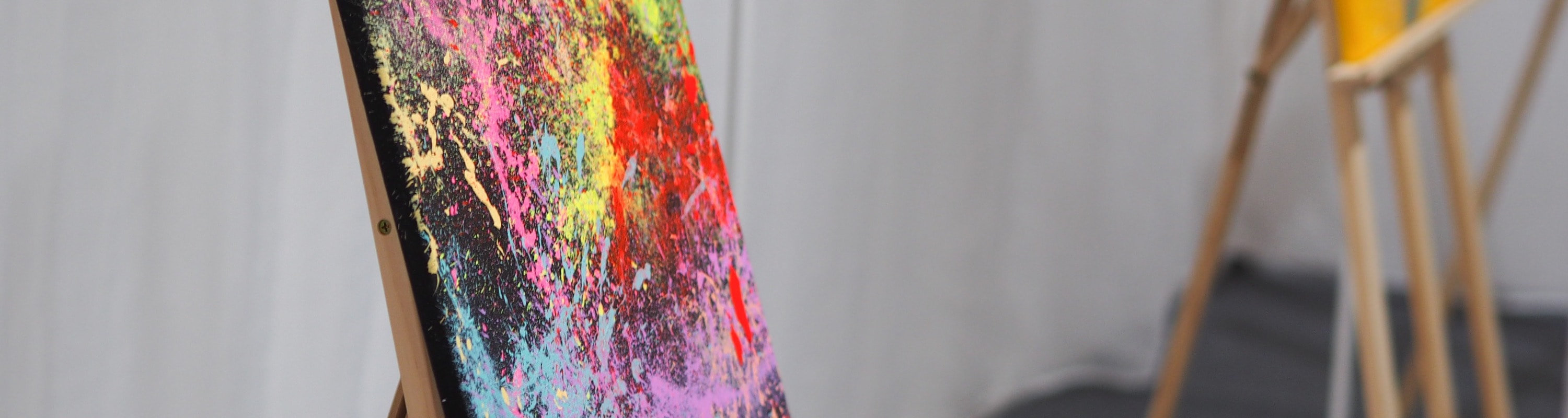 Balloon Splatter Art at Loft