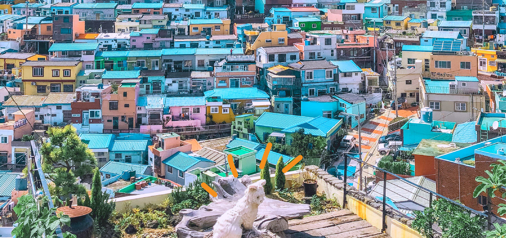 Gamcheon Culture Village, Haeundae Blueline park Day Tour