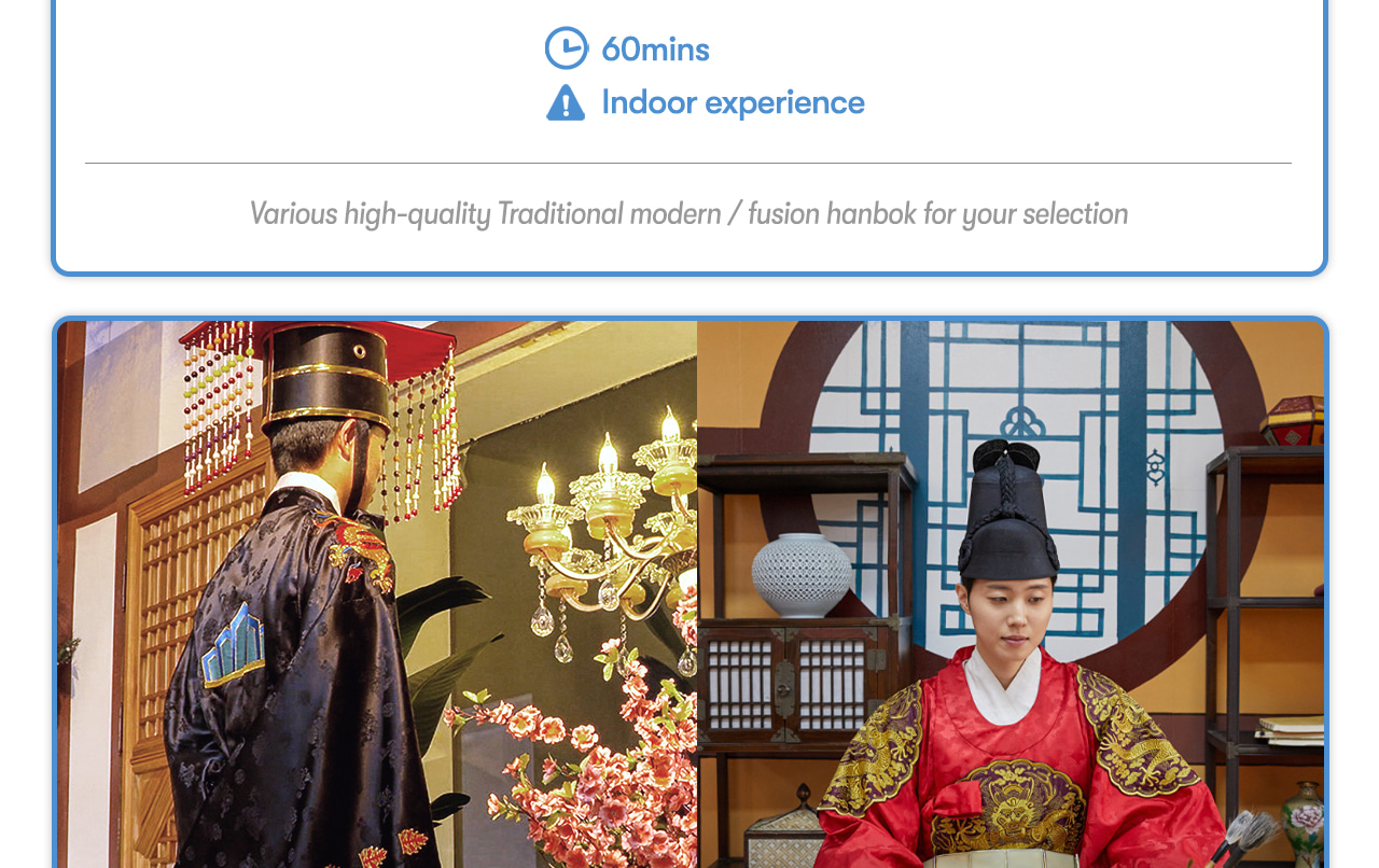 Traditional Hanbok Experience in Myeong-dong with In-House Studio