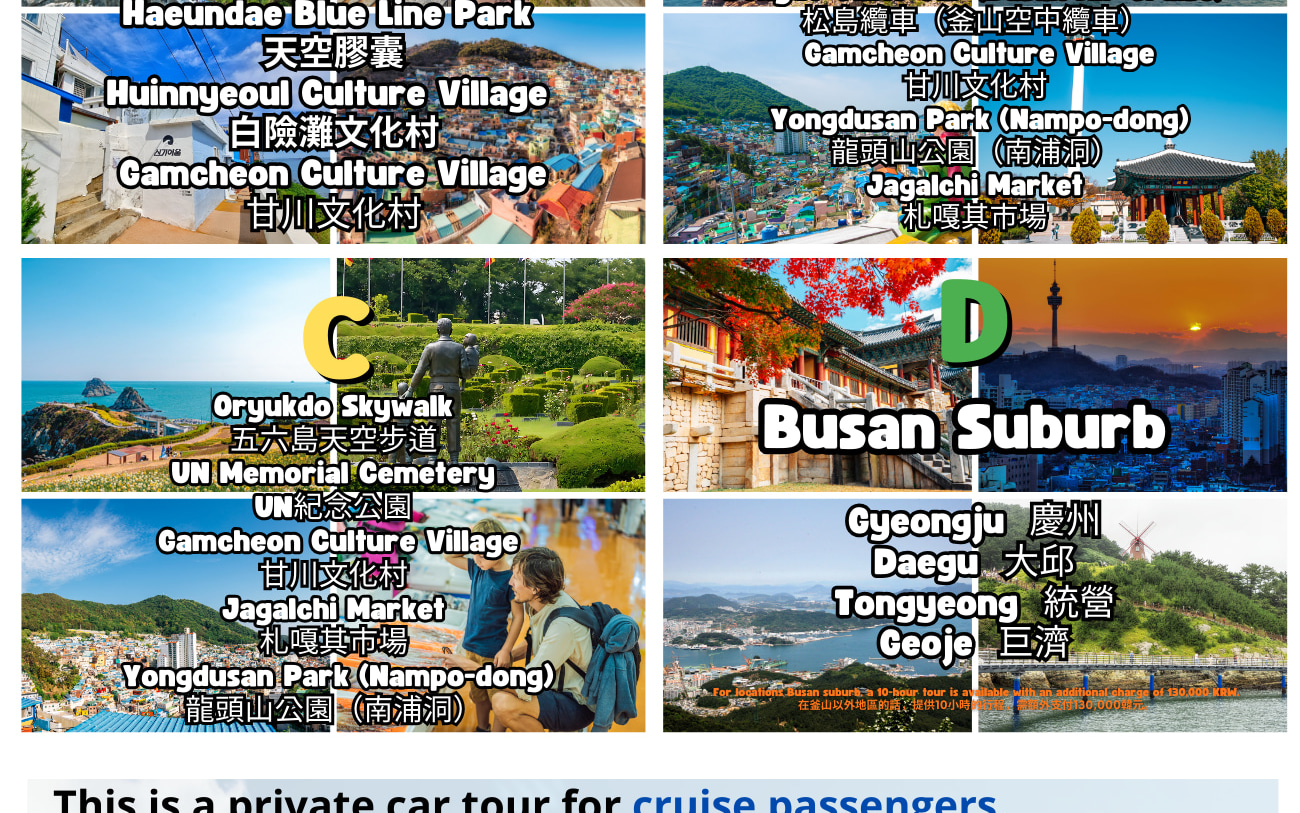釜山 (Busan) 城市觀光遊