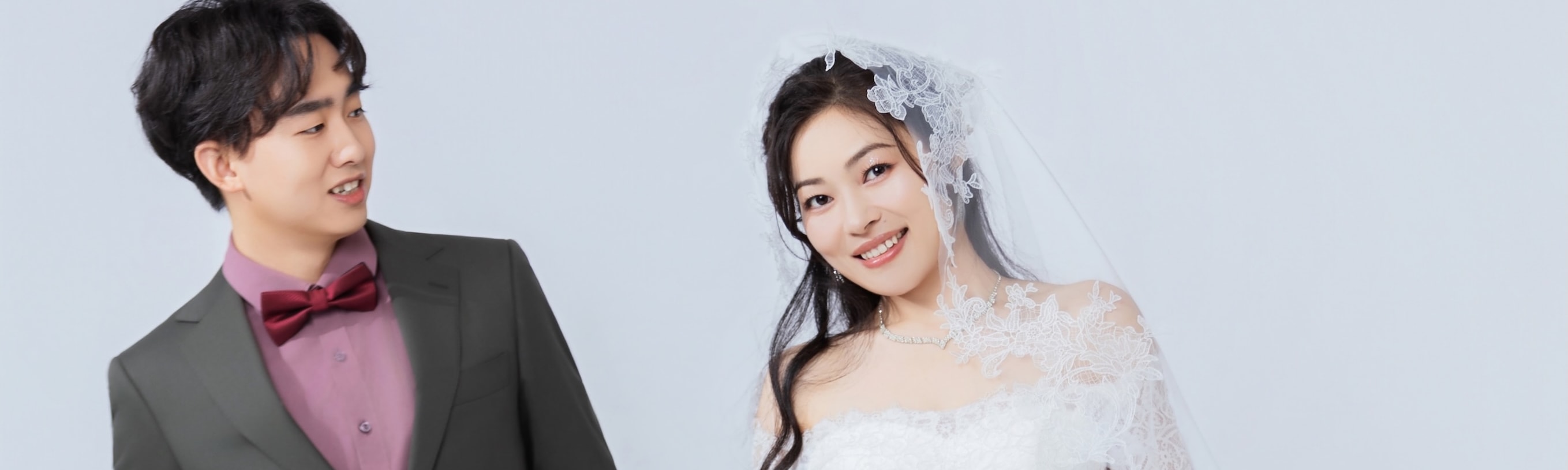 店內室內婚紗照拍攝效果：唯美韓國風