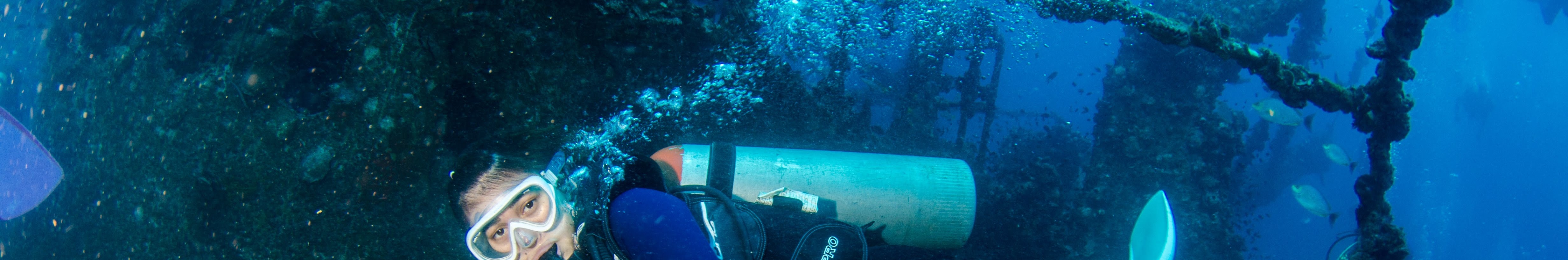 象島 PADI 五星潛水中心潛水一日遊（3次潛水）