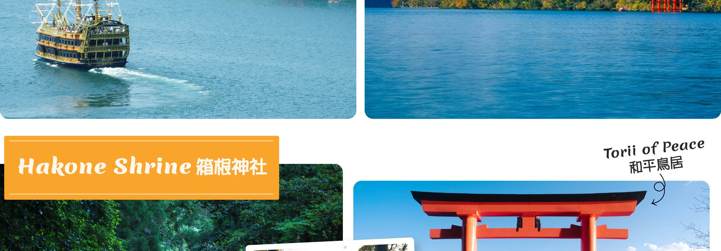 富士山 & 箱根: 富士山五合目/河口湖/大石公園/忍野八海/大涌谷/大淵笹場/雕刻之森美術館/箱根纜車/海賊船 (中/英/韓語導遊)