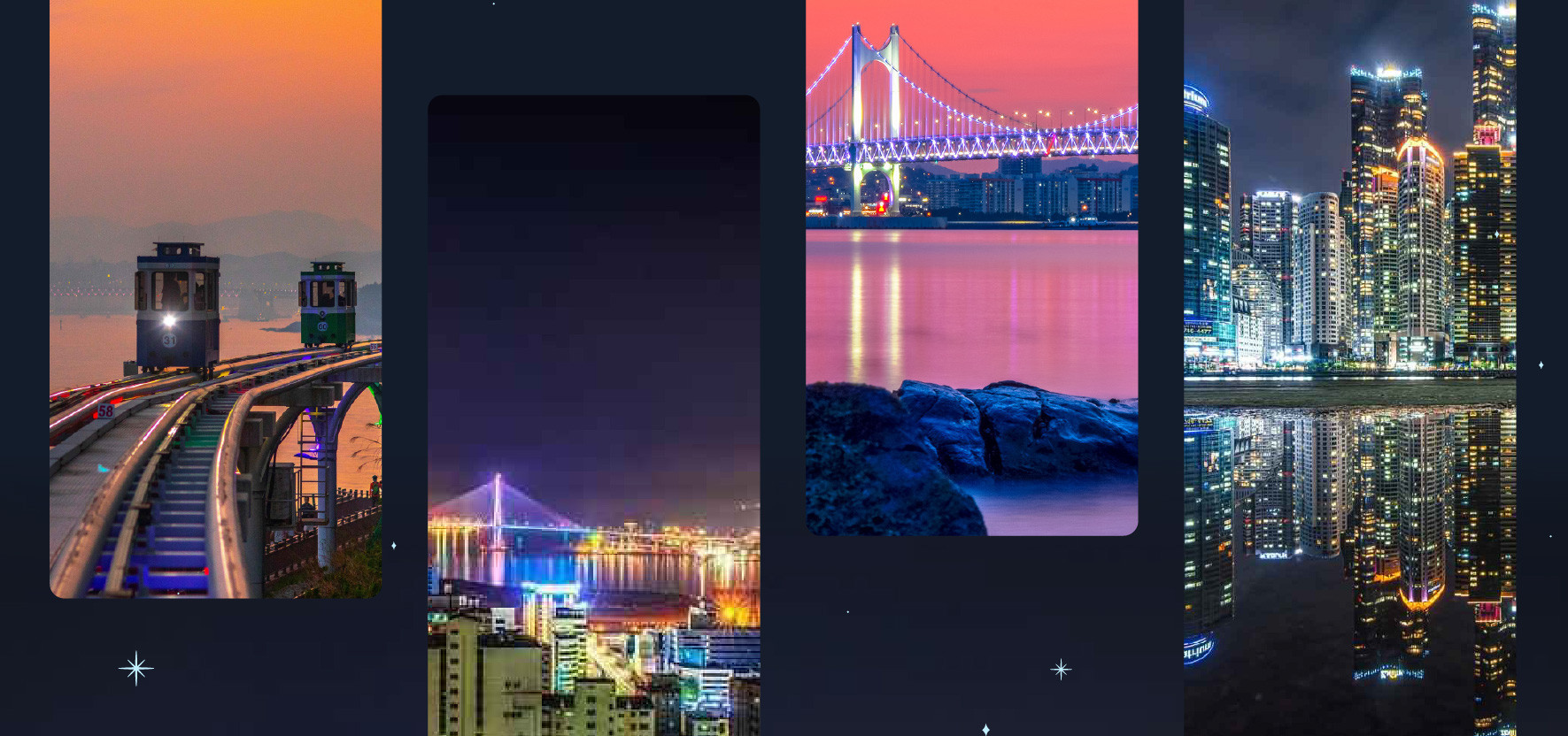 當太陽落山，城市燈火通明時，體驗釜山的神奇魅力——加入我們的行程，探索鎮上最佳的日落和夜景地點！