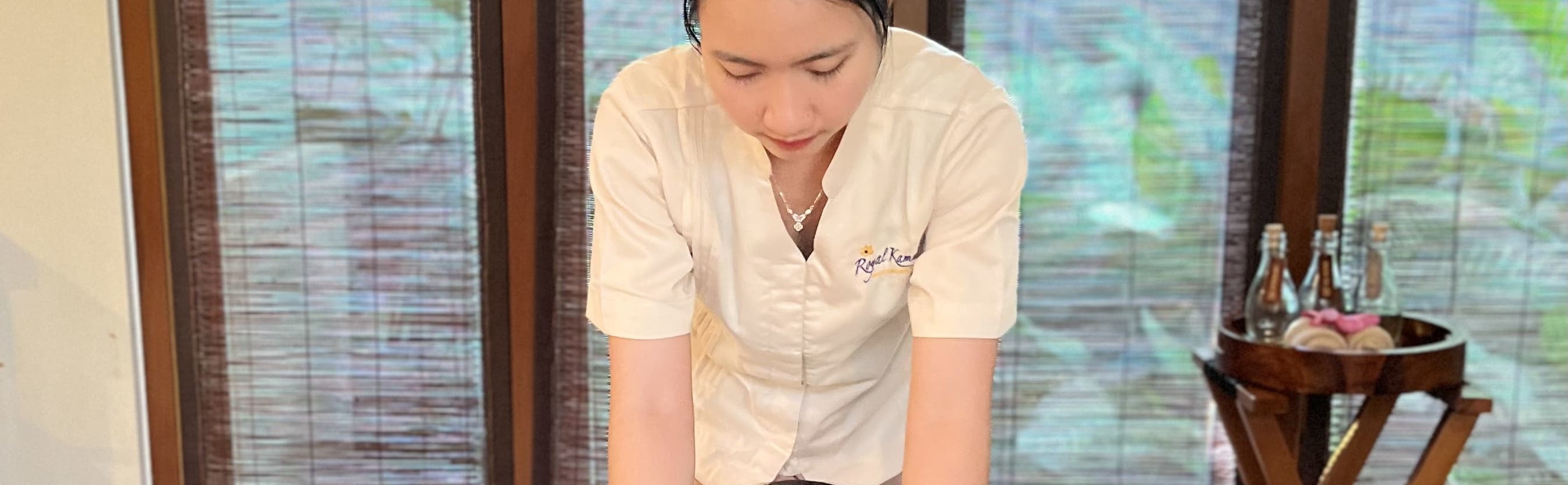 烏布皇家卡美拉別墅酒店Aum Spa按摩水療體驗