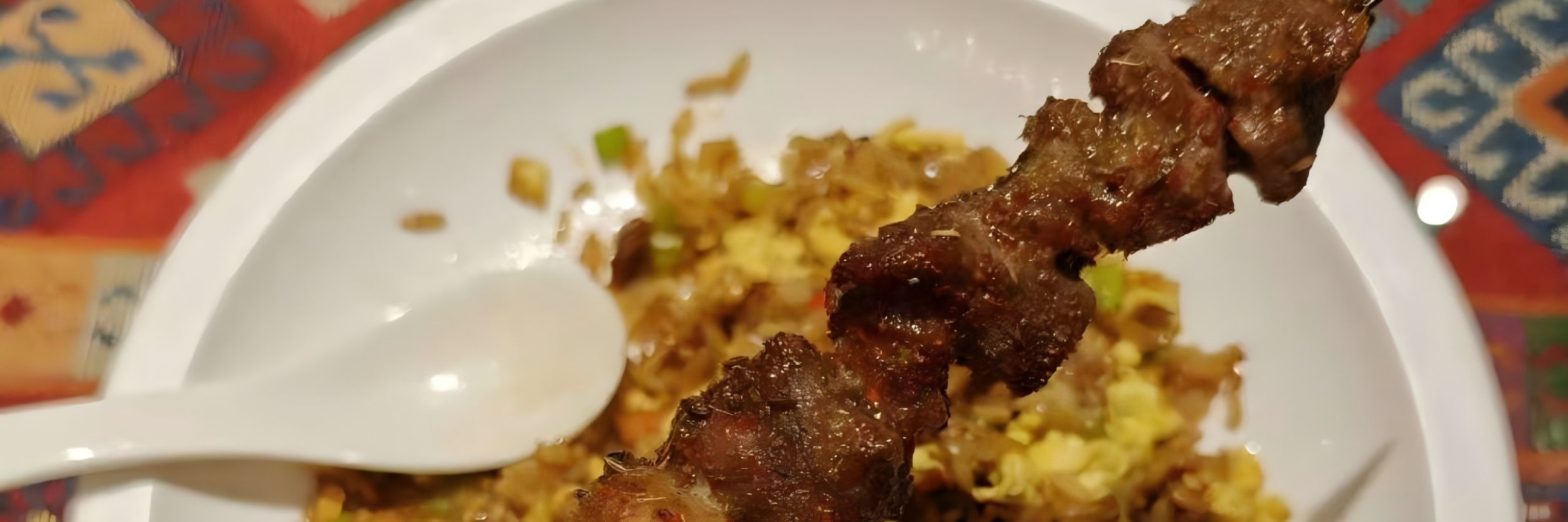 Lamb kebabs