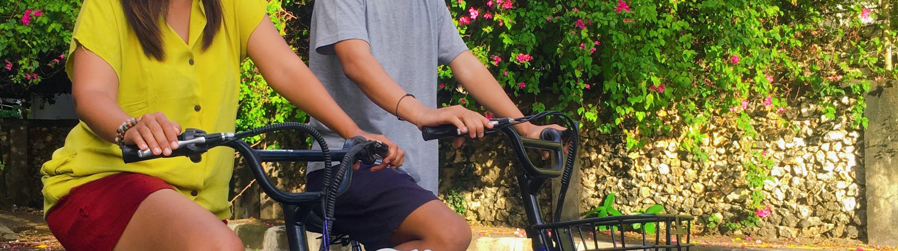 巴厘島沙努爾鄉村電動自行車之旅（含參觀海龜保護區）