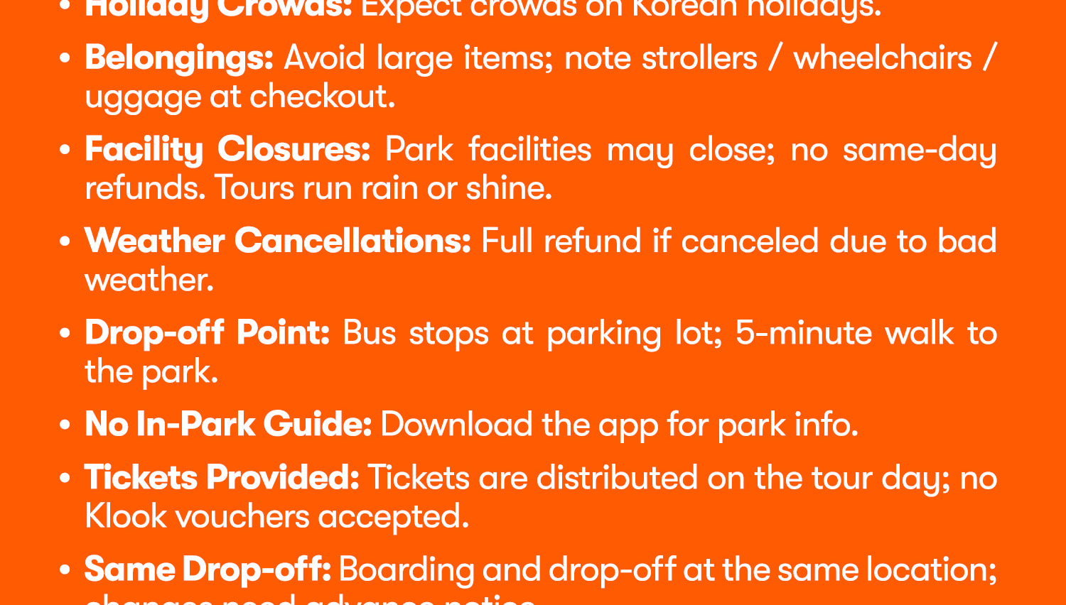 [Guideline] All-Day Pass + Guide + Shuttle Bus