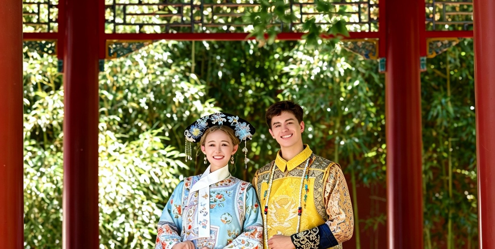 Beijing Qing Dynasty Gege traditional Hanfu costume rental & photography experience - Thumbnail 17