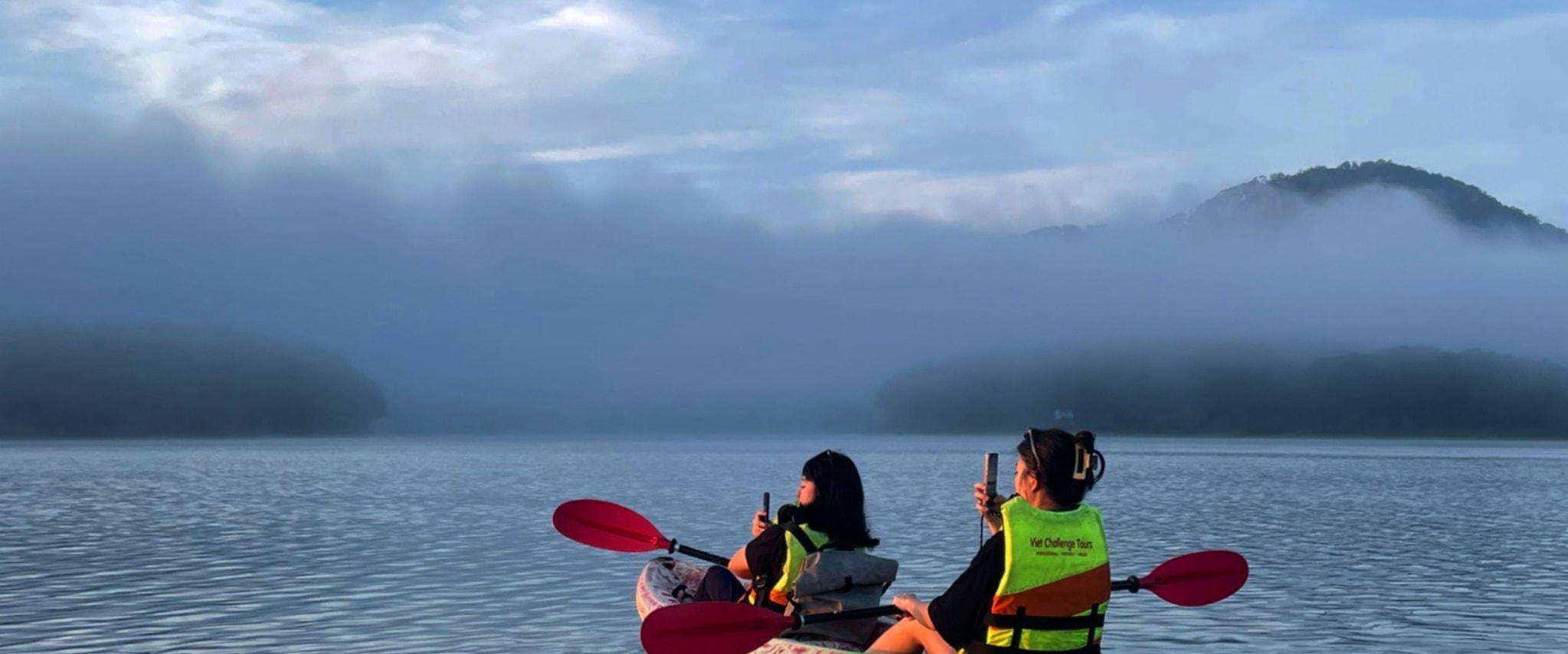 越南大叻泉林湖獨木舟之旅