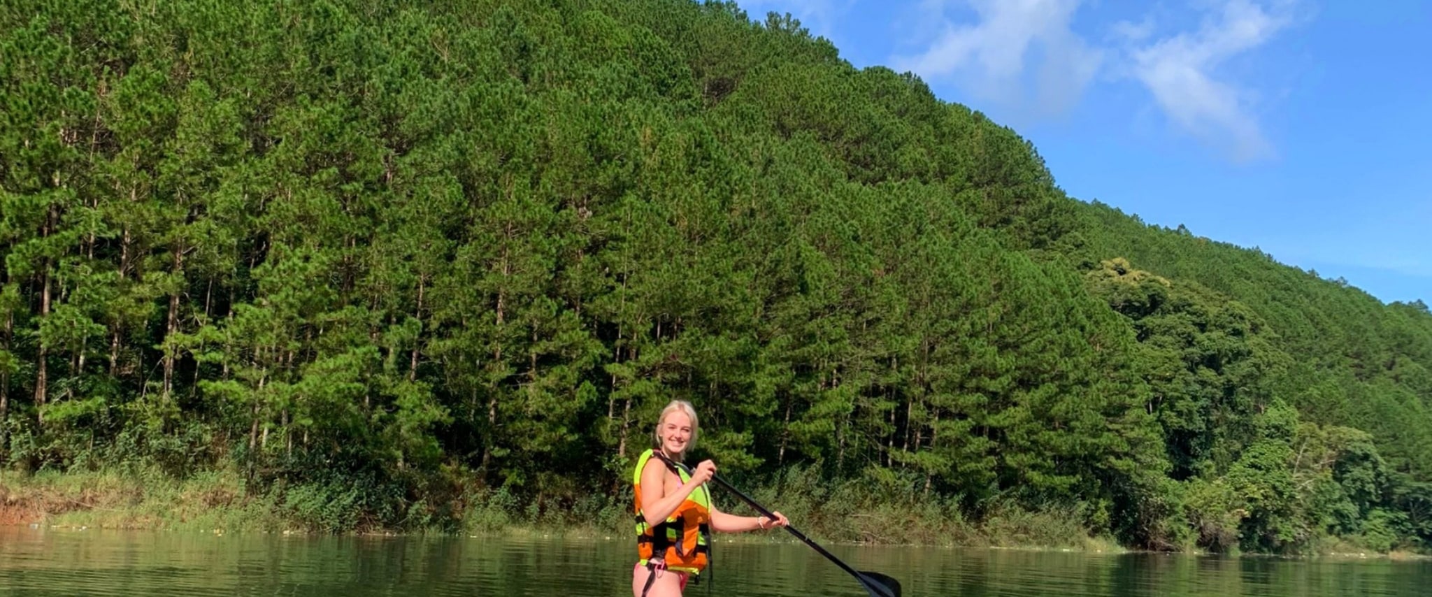 越南大叻泉林湖獨木舟之旅