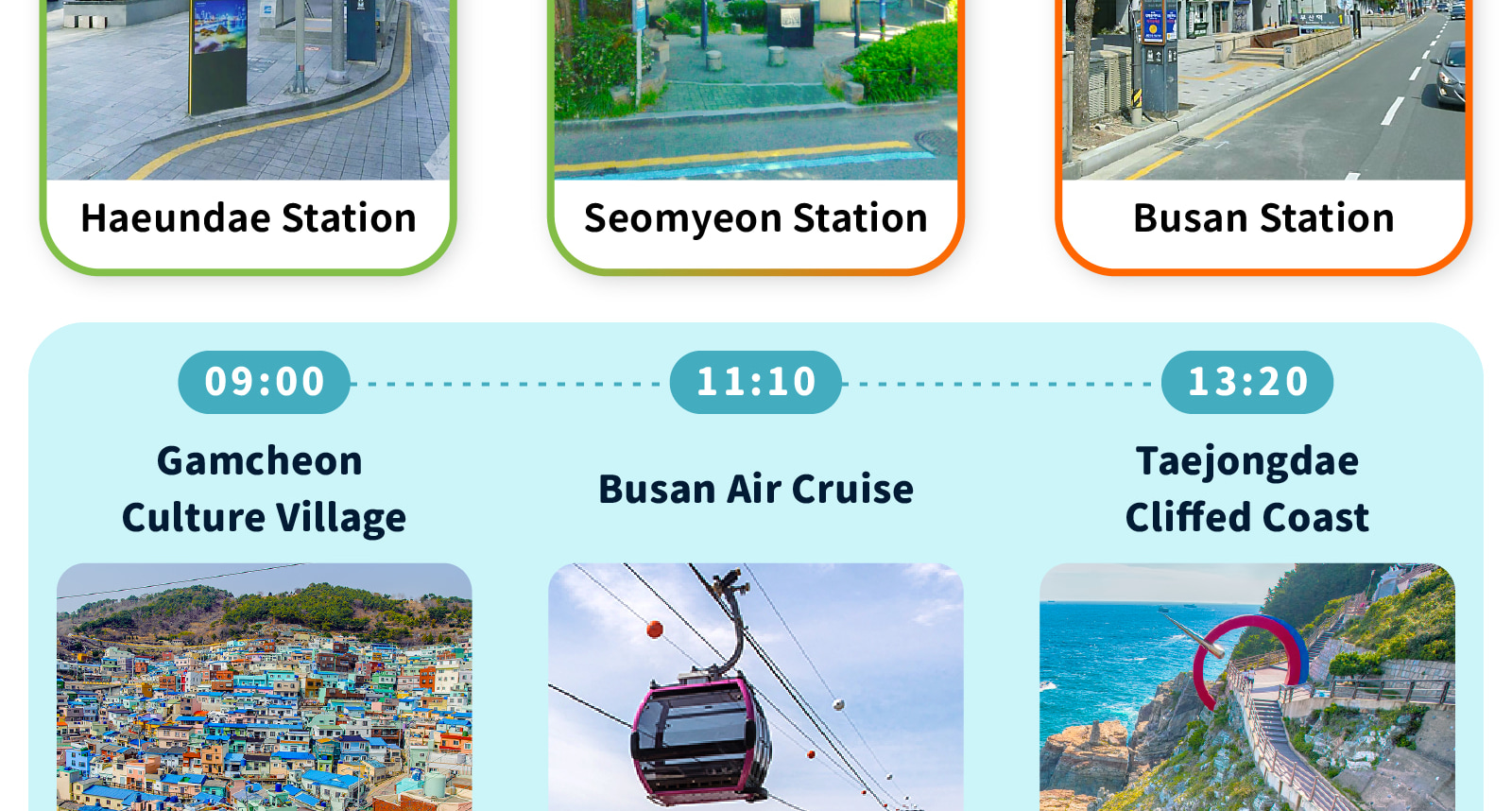 *天空膠囊列車的實際登車時間可能會根據當天情況進行調整。

*天空膠囊列車載客量：每輛天空膠囊列車最多可容納4名乘客，並可能與其他乘客共享。