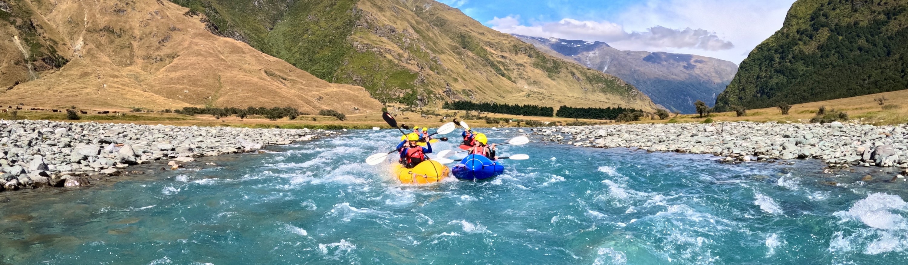 瓦納卡 Packraft 充氣船體驗