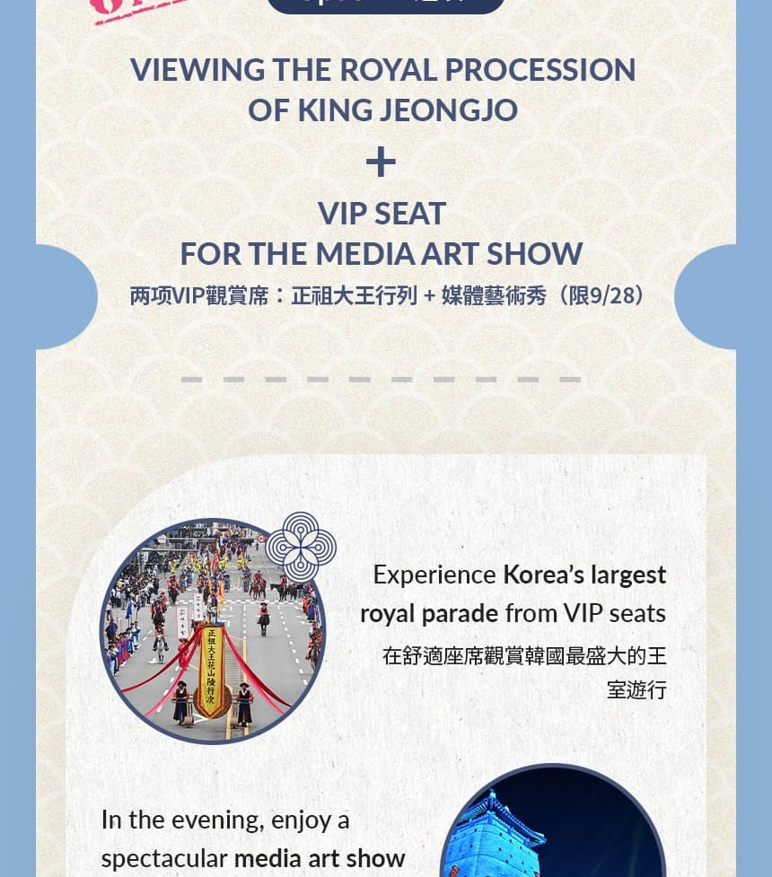 2025 Suwon Hwaseong Cultural Festival & King Jeongjo’s Royal Parade