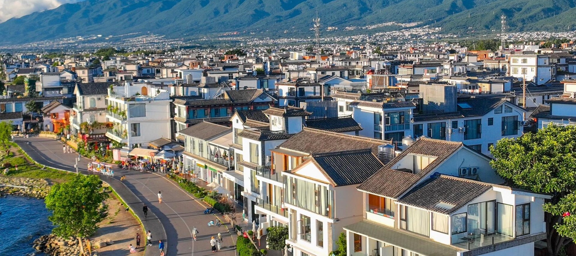 來大理生態廊道！看山、觀海、逛白樓，享慢生活