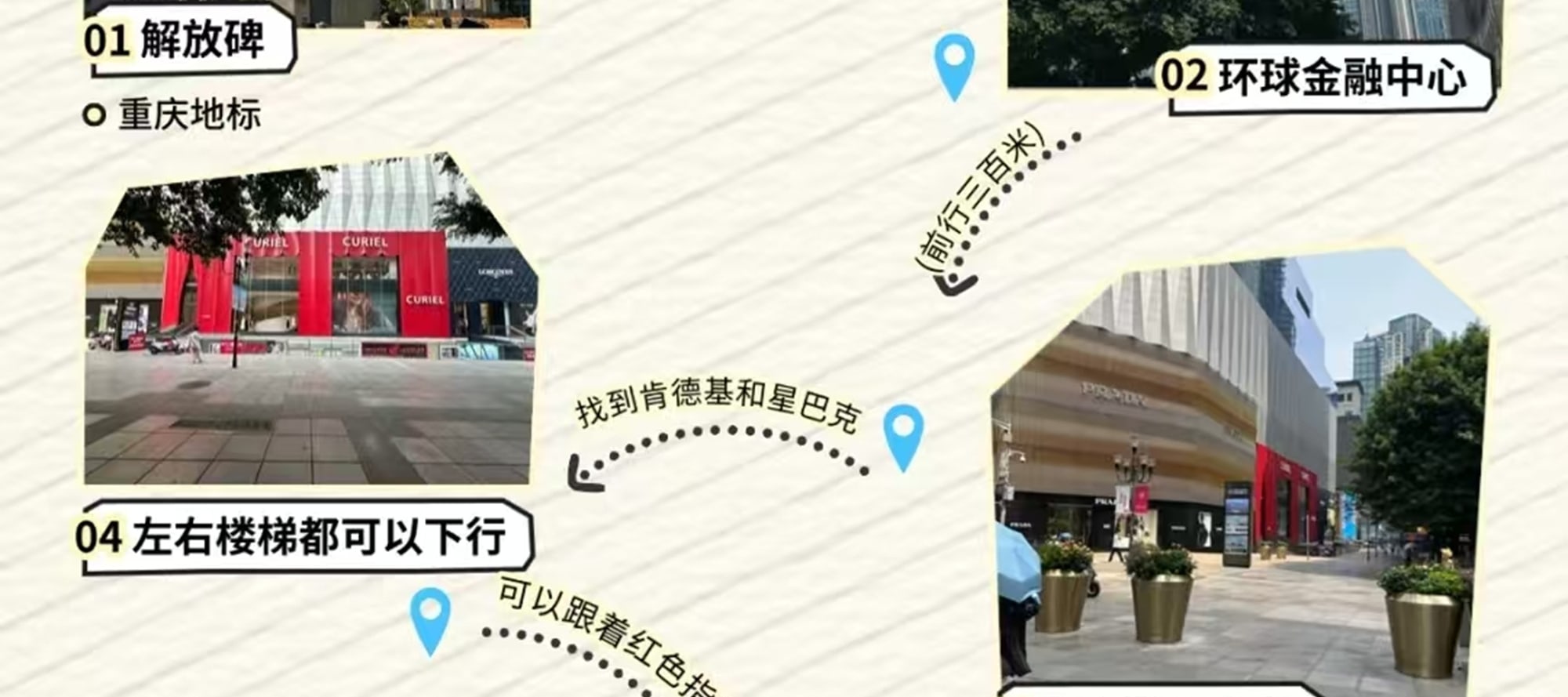 WFC觀景臺:找到藍色大樓(先乘坐電梯至70樓,再轉乘電梯上73樓)
朝夕酒廊:找到藍色大樓後,一樓大堂找服務人員報朝夕酒廊,會有人引領上69樓
雲霧Show·Shishabar:找到藍色大樓後,進入大樓,坐電梯到70樓 WFC觀景臺:找到藍色大樓(先乘坐電梯至70樓,再轉乘電梯上73樓)
朝夕酒廊:找到藍色大樓後,一樓大堂找服務人員報朝夕酒廊,會有人引領上69樓
雲霧Show·Shishabar:找到藍色大樓後,進入大樓,坐電梯到70樓