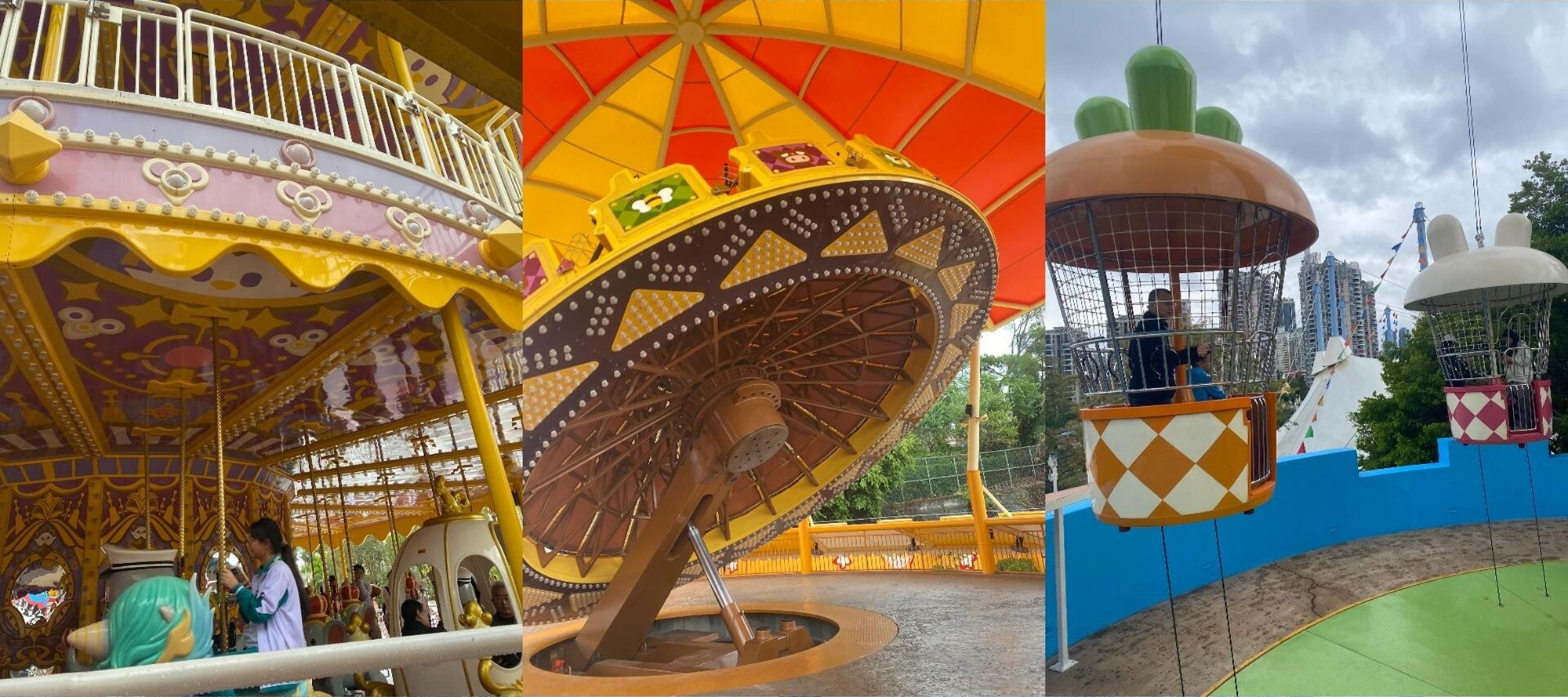 Shenzhen Happy Valley, colorful amusement facilities + dream scenes, contract all-day fun