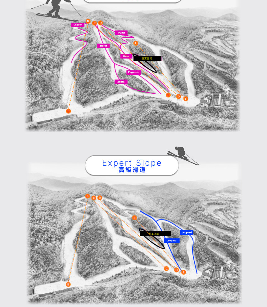 早鳥優惠：伊利希安江村單板 & 雙板滑雪 & 雪橇一日遊