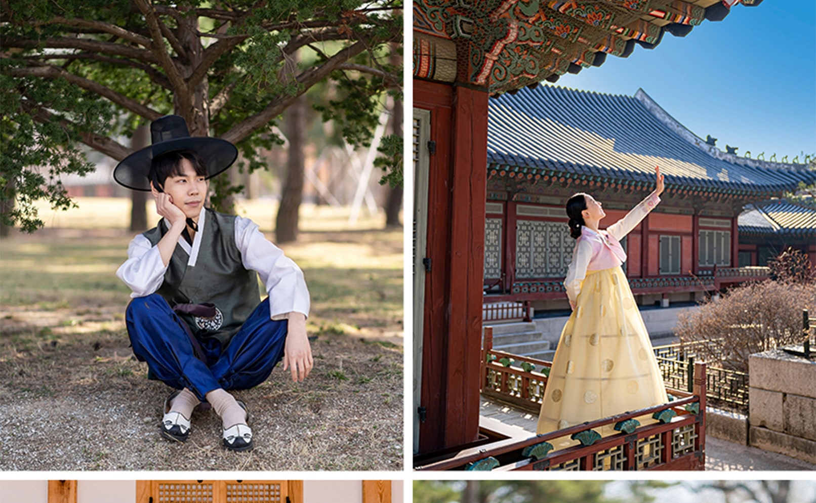 Gyeongbokgung Hanbok & Hairstyling Experience