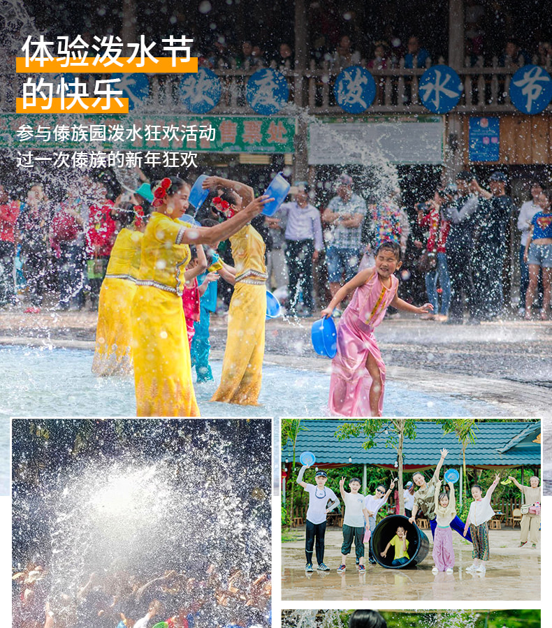 雲南版納往事6日（告莊夜市+傣族園+景邁山+中科院植物園+雨林徒步+野象谷+糯幹翁基古寨）