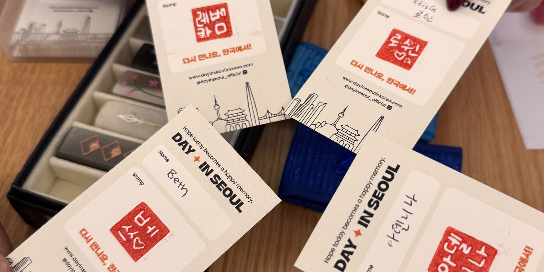 [Seoul Haebangchon] Korean Name Seal Making(Your Personalized Seal) - Thumbnail 45