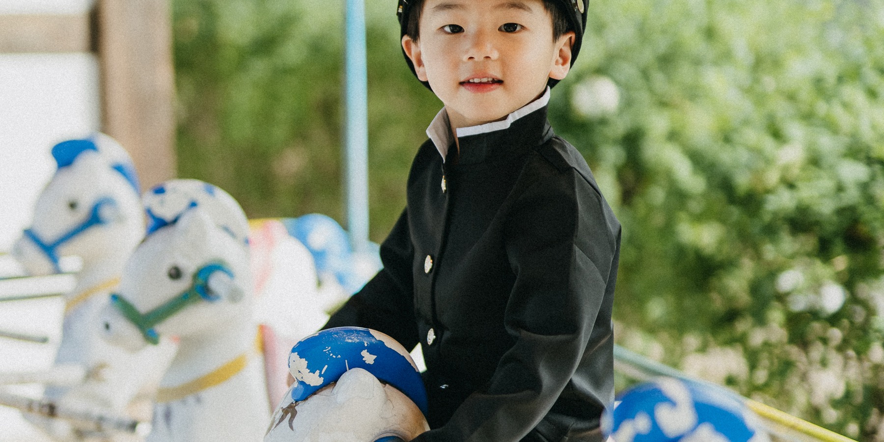 Korea Old School Uniform photoshoot