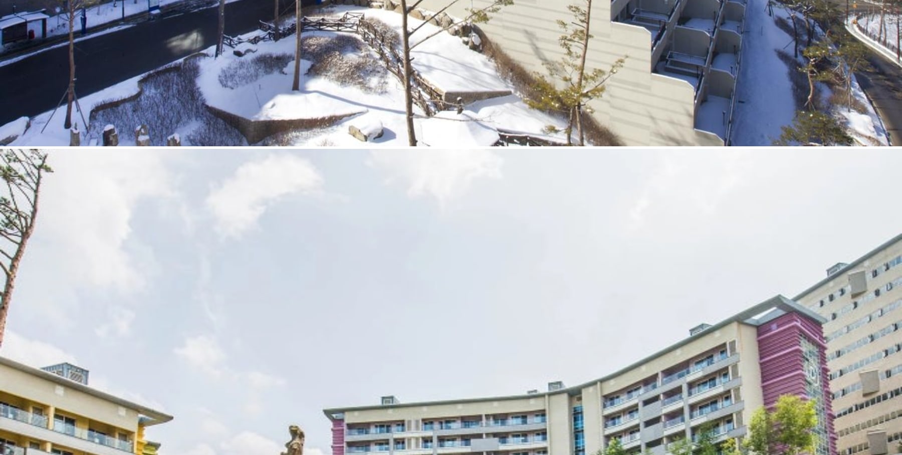 High1 Hill 公寓式飯店（寬敞家庭度假村／無直達雙板滑雪通道）
專為大家庭設計的舒適景觀度假寓所。

Hill 公寓式飯店坐擁寧靜的高山自然風光，提供寬敞、高效且舒適的客房，專為家庭生活方式量身打造。