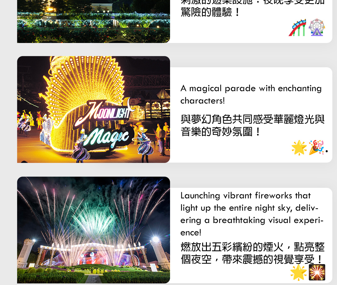 首爾愛寶樂園 (Everland) 夜間導覽，包含所有費用