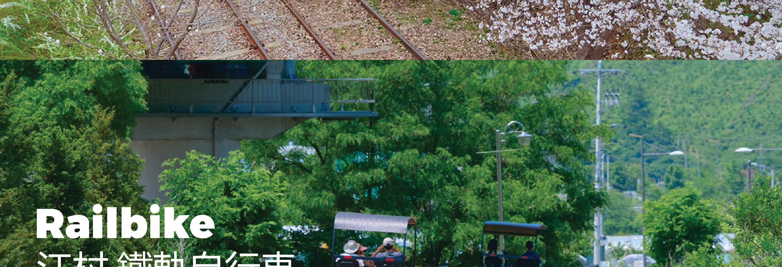 Eobi冰谷 & 南怡島 & 晨靜樹木園 & 鐵路自行車 & 小法國一日遊